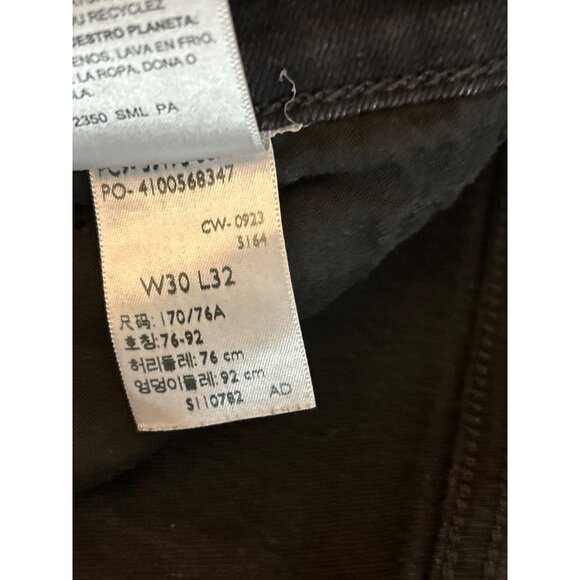 Signature By Levi Strauss Slim Fit Mens Jeans W30 L32 Black Classic Casual - Picture 6 of 6